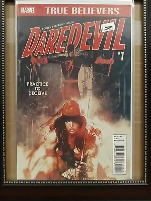 Buy True Believers Daredevil Practice To Deceive (2016) #1.    Nw160 • 2.37£