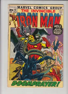 Buy Iron Man #43 Vg- • 9.48£