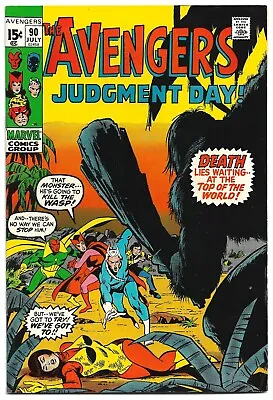 Buy 🔥 Avengers #90 (Marvel 1971) * Very Fine 🔥 • 43.24£