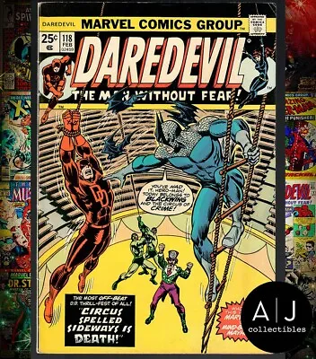 Buy Daredevil #118 VG/FN 5.0 Mark Jewelers Variant 1975 Marvel • 19.27£
