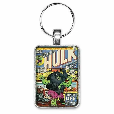 Buy The Incredible Hulk #161 BEAST Cover Key Ring Or Necklace Classic Comic Jewelry • 10.29£