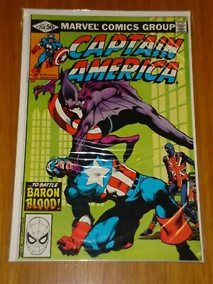 Buy Captain America #254 Marvel Comic Near Mint (9.4) Byrne Art Scarce February 1981 • 34.99£