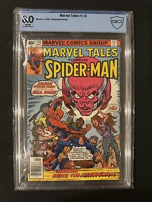 Buy Marvel Tales #115 CBCS 8.0 1980 Newsstand Amazing Spiderman 138 Reprint • 27.98£