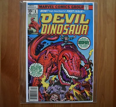 Buy Devil Dinosaur #1 1978 Marvel Comics NM - Shipped Bagged And Boarded ✅ • 69.99£