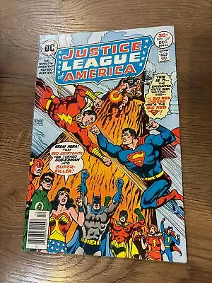 Buy Justice League Of America #137 - DC Comics - 1976 - Captain Marvel Vs Superman • 24.95£