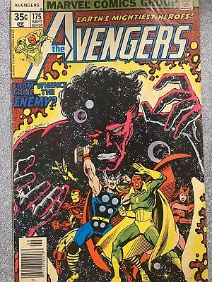 Buy Avengers #175 (Marvel Comics, 1978) Part Of The Korvac Saga • 3.95£