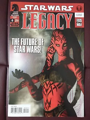 Buy Star Wars Legacy Comic Issue #0 Dark Horse Comics 2006 Darth Talon Cover • 13.49£