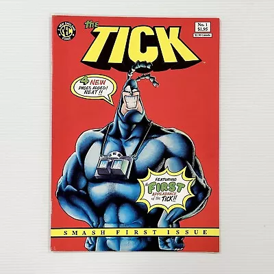 Buy The Tick #1 1989 2nd Print  FN/VF 1st Appearance Of The Tick New England Comics • 40£