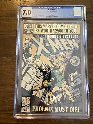 Buy CGC 7.0 Uncanny X-men 137 1st Printing Sept 1980 Marvel Comics Death Phoenix • 79.02£