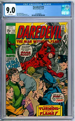 Buy Daredevil 59 CGC Graded 9.0 VF/NM Marvel Comics 1970 • 78.80£