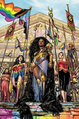 Buy Wonder Woman #10 Cvr D Phil Jimenez Dc Pride 2024 (presale 6/18/24) • 3.93£