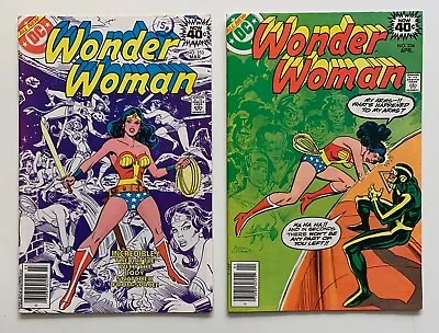 Buy Wonder Woman #253 & 254 (DC 1979) 2 X VF-/+ Bronze Age Comics • 22.12£
