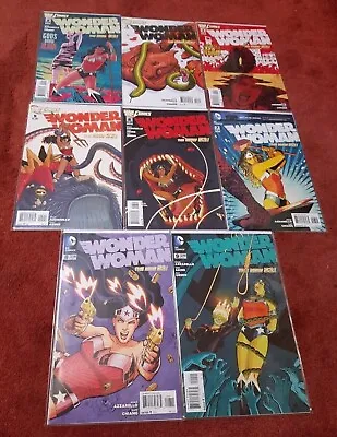 Buy DC Comics Wonder Woman The New 52 Bundle Run #2-9 Azzarello Bagged & Boarded • 13£