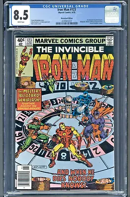 Buy The Invincible Iron Man #123 (Marvel Comics) CGC 8.5 *KEY ISSUE • 41.39£