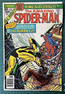 Buy The Amazing Spider-Man King Size Annual #10 Marvel 1976 Comic Book  • 20£
