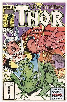 Buy Mighty Thor 364 Marvel 1986 FN 1st Frog Cameo Loki Walt Simonson Puddlegulp • 7.83£