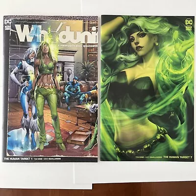 Buy DC Comics THE HUMAN TARGET #1 First Printing Cover B And #7 Artgerm Variant 🔑 • 9.52£