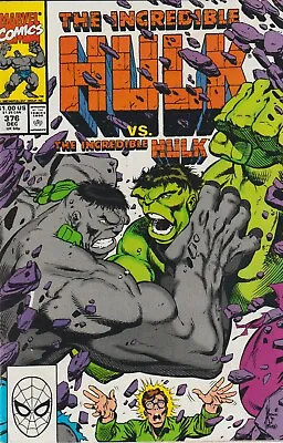 Buy Marvel Comics Incredible Hulk #376 (1990) 1st Print Vf • 11.95£