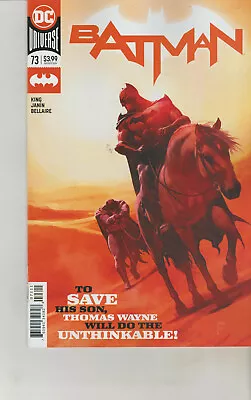 Buy Dc Comics Batman #73 August 2019 1st Print Nm • 4.95£