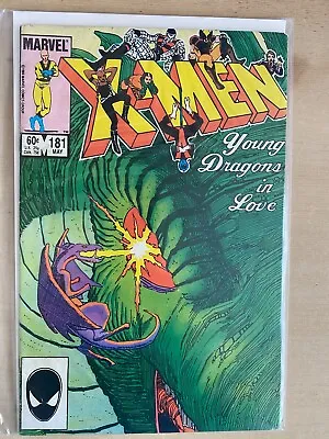 Buy Uncanny X-Men #181 Claremont Lockheed Japan  Marvel 1984 MARVEL • 2.50£