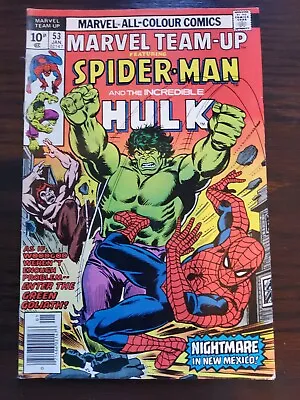 Buy Marvel Team-Up Spider-Man / Hulk #53 1st Byrne Marvel Work • 9.99£