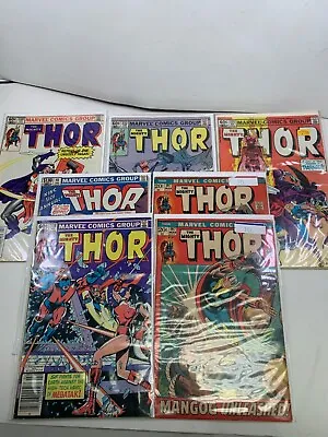 Buy Marvel The Mighty Thon- Lot With #s 197,325,328,330,332,461,and 10th Annual 1982 • 55.34£