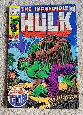 Buy Vintage 1969 Marvel Comics The Incredible Hulk #121 1st The Glob Book • 19.71£