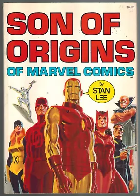 Buy Sons Of Origins Of Marvel Comics Fireside - Simon & Schuster SC  1975 253 Pg VF- • 64.30£