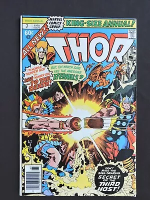 Buy The Mighty THOR Annual No. 7 Comic Book VF/VF- September 1978 • 4.76£