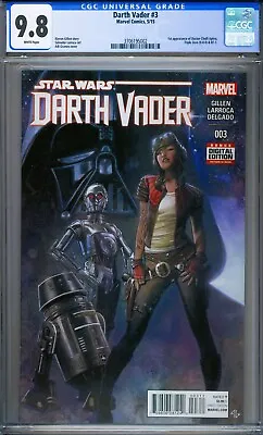 Buy Star Wars Darth Vader #3 2015 CGC 9.8 First Print 1st Appearance Of Doctor Aphra • 157.74£