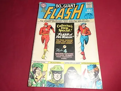 Buy EIGHTY PAGE GIANT #9 The Flash Of Two Worlds Silver Age DC Comics 1965 VG/FN • 34.95£