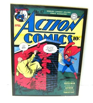 Buy Action Comics #47 Superman DC Comics Asgard Press 11x14 Poster Print Comic Cover • 7.39£