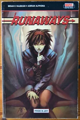 Buy Marvel Runaways Volume 1: Pride And Joy TPB: Brian K Vaughan, Adrian Alphona • 3.99£