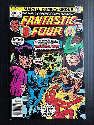Buy FANTASTIC FOUR #177 December 1976  1st Appearance Texas Twister & Captain Ultra • 15.77£