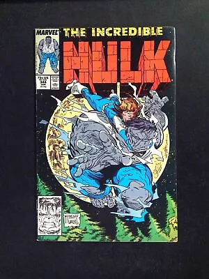 Buy Incredible Hulk #344  Marvel Comics 1988 VG • 22.14£