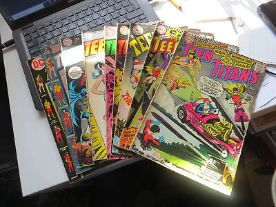 Buy Teen Titans BUNDLE  9 ISSUES 3 8 17 20 22  23 25 34 41 DC Comics Neal Adams • 50£