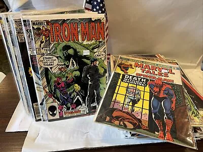 Buy Lot Of 53 Vintage Comics Comic Books All Marvel Spider-Man Hulk Iron Man More! • 74.47£