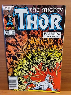 Buy Thor #344  FN Marvel 1984  1st Appearance Of Malekith • 4.25£