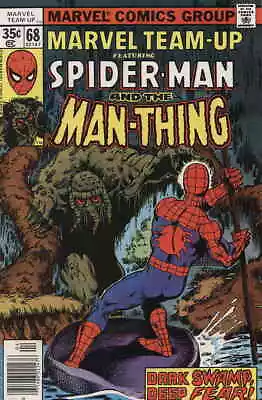 Buy Marvel Team-Up #68 FN; Marvel | Spider-Man Man-Thing - We Combine Shipping • 15.80£