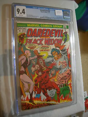 Buy Daredevil #105 CGC 9.4 White The Terrible Trio LOOK • 119.92£