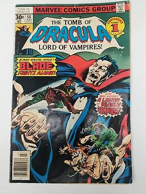 Buy Tomb Of Dracula # 58 - All Blade Issue • 15.81£