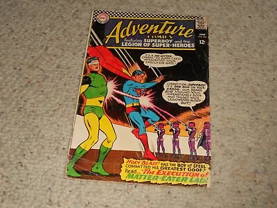 Buy 1966 Adventure Comics DC Comic Book #345 - SUPERMAN - LEGION OF SUPER-HEROES!!! • 9.49£
