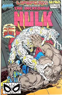 Buy The Incredible Hulk Annual. # 16. 1st Series. 64 Pages. Marvel. Vfn/nm 9.0. • 4.67£