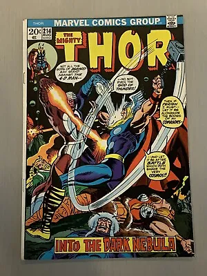 Buy The Mighty Thor #214 •VF/NM (9.0)• Marvel (1973)• 🔥Sal Buscema🔥GORGEOUS COVER • 16.09£