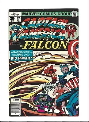 Buy Captain America #209 Marvel Comics 1st Full Appearance & Origin Arnim Zola 1977 • 31.98£