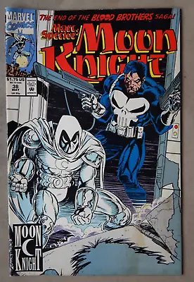 Buy Moon Knight #38 Marvel Comics  1992 The End Of The Blood Brothers Saga • 6£