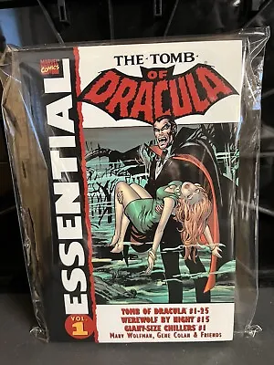 Buy Essential The Tomb Of Dracula Complete Set 1-4 Marvel TPB New • 142.74£