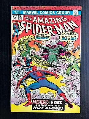 Buy AMAZING SPIDER-MAN #141 February 1975 1st App 2nd Mysterio Dan Berkhart KEY  • 28.95£