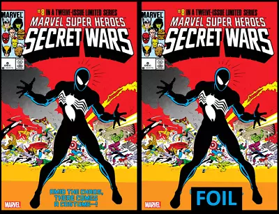 Buy Marvel Super Heroes Secret Wars #8 Facsimile Cvr A+foil Set (presale 8/07/24) • 5.80£