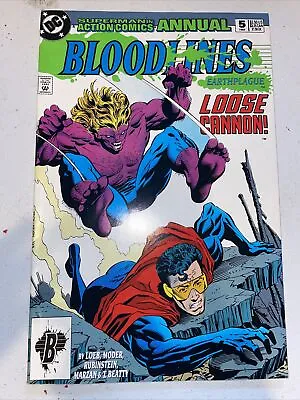 Buy Action Comics Annual #5, Vol. 1 - Bloodlines (DC Comics, 1993) VF • 7.09£